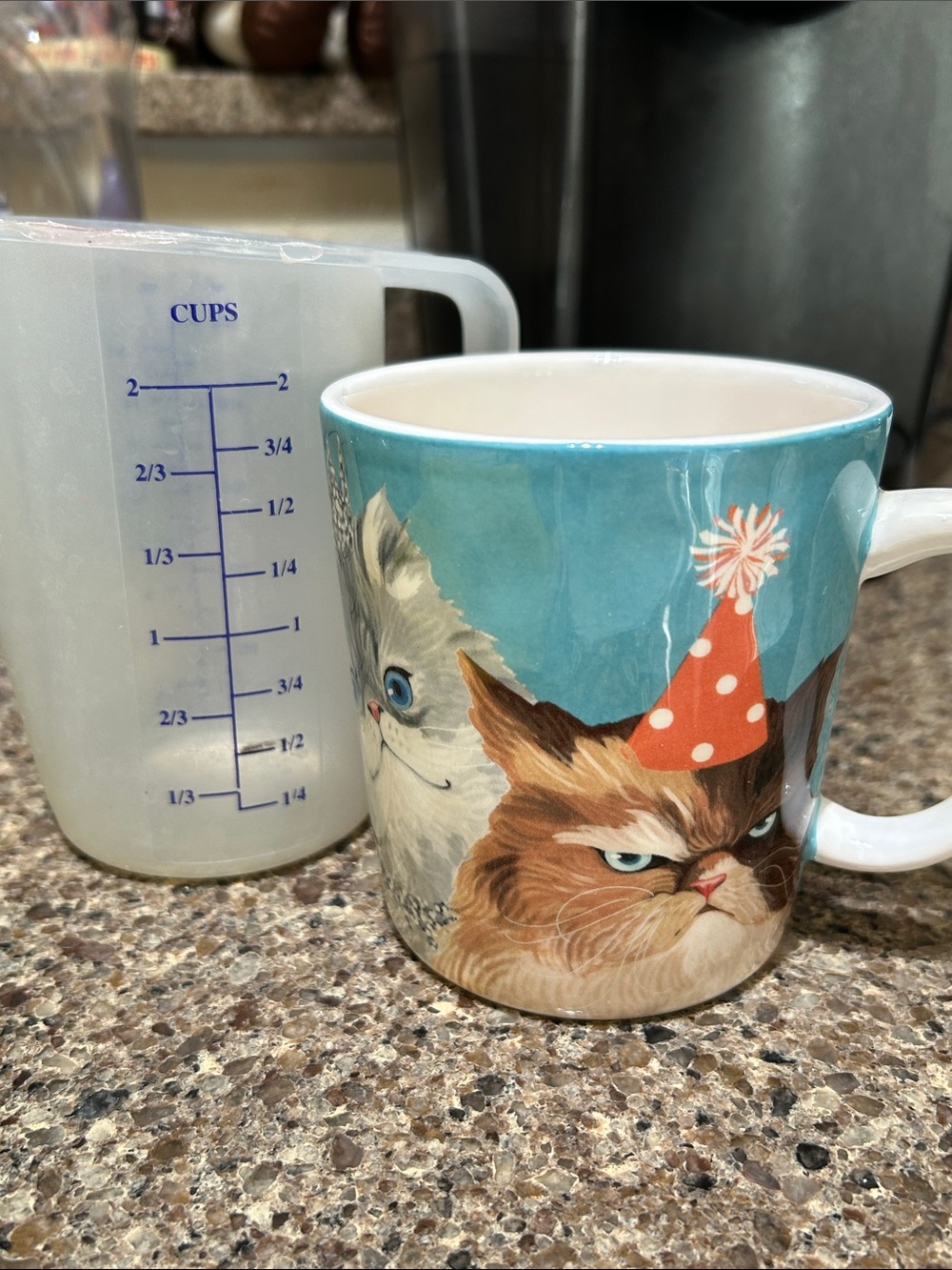 ❌last chance: deleting 7/30❌ Ironstone for pier 1 Cat Ceramic Mug for Cat Lovers - Picture 10 of 12